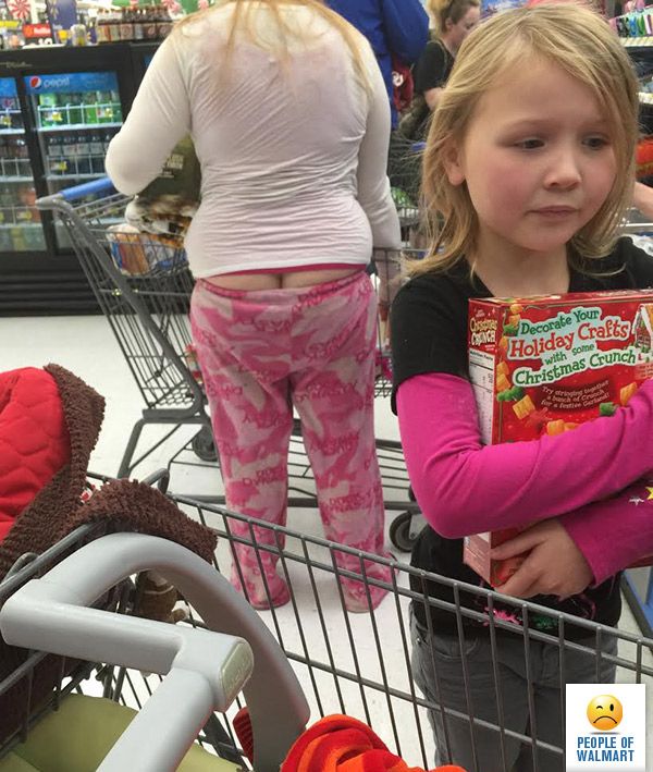 Экстравагантные покупатели Walmart