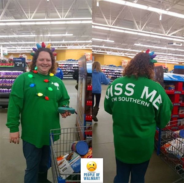 Экстравагантные покупатели Walmart
