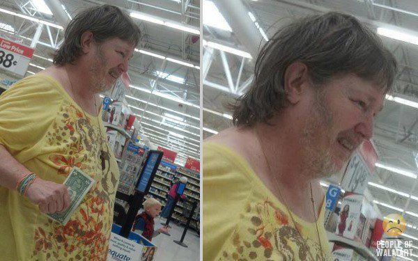 Экстравагантные покупатели Walmart